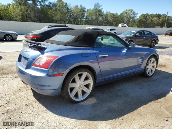 2006 Chrysler Crossfire Limited with VIN 1C3AN65L06X067603, listed as a Copart auction lot 76311204 with 113634 miles and Clean Title. Bid and sale history available at carsss.com. Image 3.