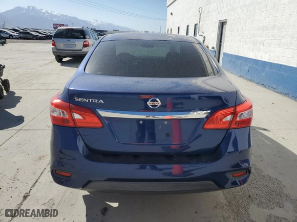 2017 Nissan Sentra S with VIN 3N1AB7AP7HY301338, listed as a Copart auction lot 52809305 with 104,784 mi miles and Clean Title. Bid and sale history available at carsss.com. Image 6.
