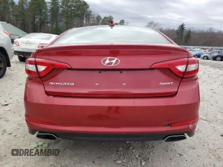 2017 Hyundai Sonata Sport with VIN 5NPE34AF4HH557449, listed as a Copart auction lot 53828695 with 32,103 mi miles and Salvage Title. Bid and sale history available at carsss.com. Image 6.
