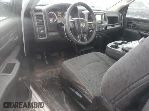 2022 Ram 1500 Tradesman with VIN 3C6JR7DG3NG376017, listed as a Copart auction lot 54113605 with 40,315 mi miles and Salvage title. Bid and sale history available at DreamBid. Image 8.
