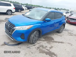 2023 Nissan Kicks SV with VIN 3N1CP5CV3PL554999, listed as a IAAI auction lot 42124980 with 19,963 mi miles and . Bid and sale history available at DreamBid. Image 17.