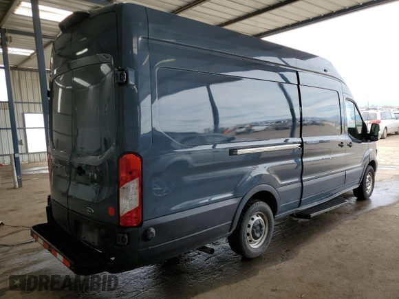2020 Ford Transit Cargo with VIN 1FTBR3X82LKA72421, listed as a Copart auction lot 50243385 with 63,167 mi miles and Salvage Title. Bid and sale history available at carsss.com. Image 3.