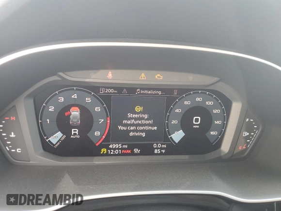 2024 Audi Q3 S line Premium Plus z VIN WA1EEDF30R1151101, wystawiony jako Copart lot #49081385 z przebiegiem 4995 mil mil oraz Tytuł czysty. Historia ofert i sprzedaży dostępna na DreamBid. Obrazek 9.