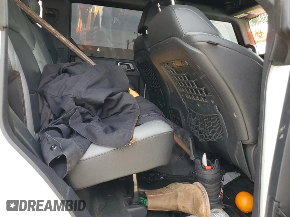 2021 Ford Bronco with VIN 1FMEE5BH5MLB03650, listed as a Copart auction lot 43584385 with 12,104 mi miles and Salvage Title. Bid and sale history available at DreamBid. Image 12.