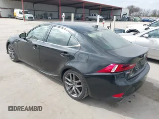 2015 Lexus IS 250 with VIN JTHCF1D26F5026996, listed as a IAAI auction lot 41537558 with 133,341 mi miles and . Bid and sale history available at DreamBid. Image 3.