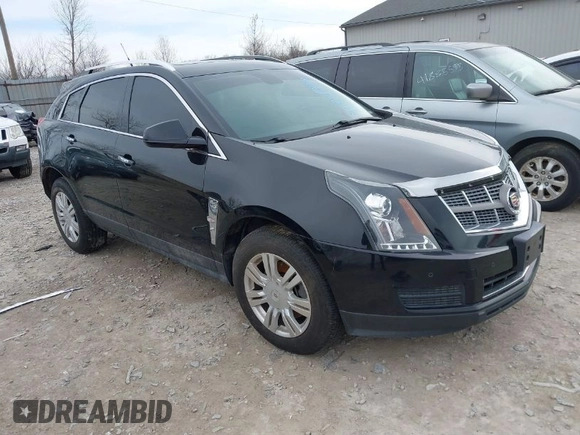 2010 Cadillac SRX Luxury Collection with VIN 3GYFNDEY8AS500851, listed as a IAAI auction lot 41881496 with 161,000 mi miles. Bid and sale history available at carsss.com. Image 1.