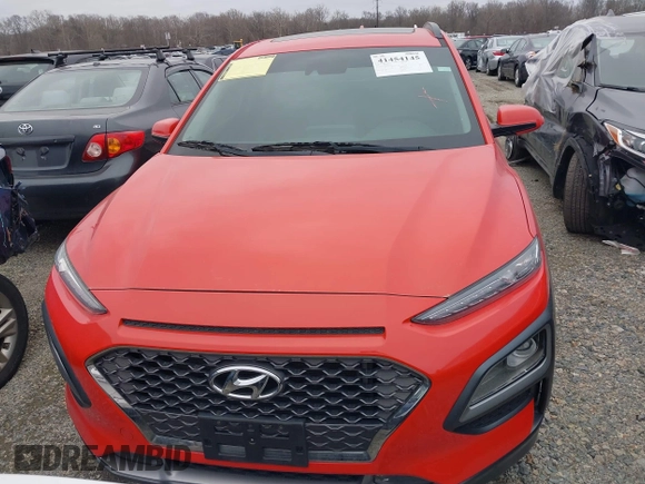 2019 Hyundai Kona Limited with VIN KM8K3CA53KU330542, listed as a IAAI auction lot 41454145 with 64,166 mi miles. Bid and sale history available at carsss.com. Image 13.