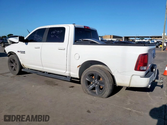 2016 Ram 1500 Sport z VIN 1C6RR7MT1GS121524, wystawiony jako Copart lot #54007895 z przebiegiem Nie podano mil oraz Czysty tytuł • Clean title. Historia ofert i sprzedaży dostępna na DreamBid. Obrazek 2.