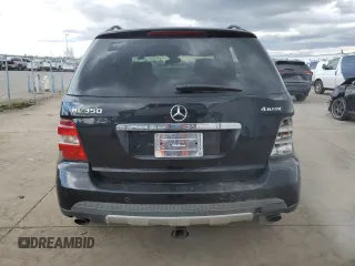2007 Mercedes-Benz M 350 with VIN 4JGBB86E87A256889, listed as a Copart auction lot 48168195 with Not Provided miles and Clean Title. Bid and sale history available at DreamBid. Image 6.