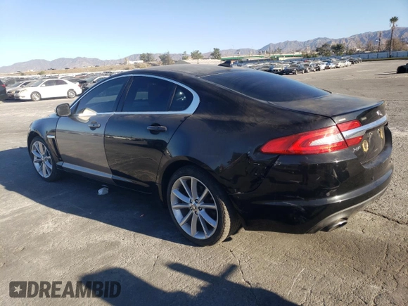 2013 Jaguar XF I4 RWD with VIN SAJWA0ES8DPS96255, listed as a Copart auction lot 42447285 with 0 mi miles and Salvage Title. Bid and sale history available at carsss.com. Image 2.
