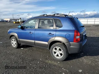 2009 Hyundai Tucson SE with VIN KM8JN72D89U977046, listed as a Copart auction lot 80712994 with 60,863 mi miles and Salvage Title. Bid and sale history available at carsss.com. Image 2.