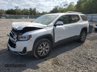 2021 GMC Acadia SLT z VIN 1GKKNMLS9MZ173472, wystawiony jako Copart lot #53855635 z przebiegiem 63 530 mil mil oraz Nie do naprawy • Non repairable. Historia ofert i sprzedaży dostępna na DreamBid. Obrazek 1.