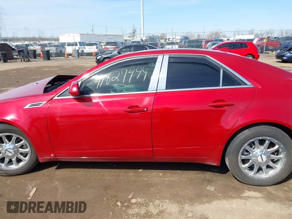 2009 Cadillac CTS RWD with VIN 1G6DV57V890163710, listed as a IAAI auction lot 41827499 with 89,034 mi miles and . Bid and sale history available at carsss.com. Image 14.
