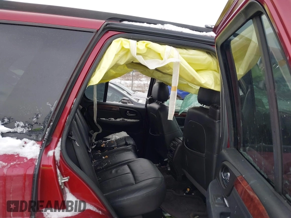 2006 GMC Envoy Denali with VIN 1GKET63M162337213, listed as a IAAI auction lot 41292801 with 133,201 mi miles. Bid and sale history available at carsss.com. Image 8.