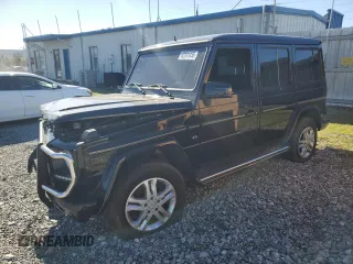 2015 Mercedes-Benz G-Class G 550 with VIN WDCYC3HF3FX233739, listed as a Copart auction lot 42241455 with 123,181 mi miles and Salvage Title. Bid and sale history available at carsss.com. Image 1.