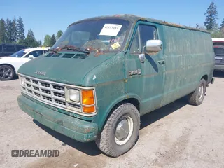 1989 Dodge Cargo with VIN 2B7HB21Y3KK331539, listed as a IAAI auction lot 42153481 with 19,425 mi miles. Bid and sale history available at carsss.com. Image 2.