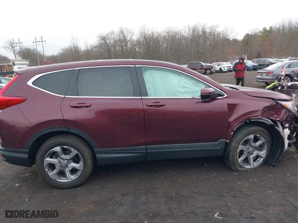2019 Honda CR-V EX-L with VIN 7FARW2H89KE060458, listed as a IAAI auction lot 41668609 with 33,534 mi miles. Bid and sale history available at carsss.com. Image 13.