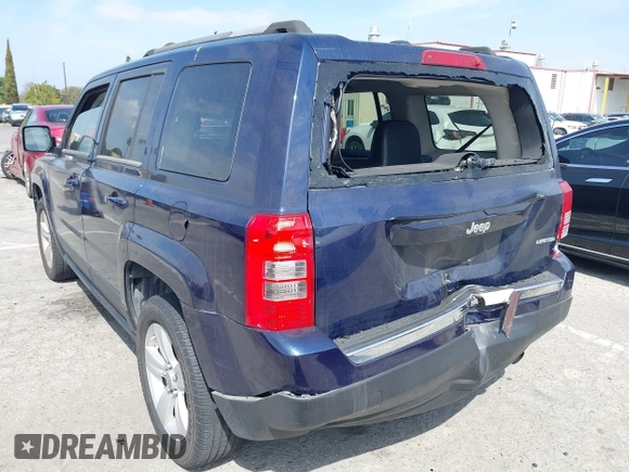 2012 Jeep Patriot Limited with VIN 1C4NJPCB9CD662441, listed as a IAAI auction lot 42018725 with 176,090 mi miles and . Bid and sale history available at DreamBid. Image 3.