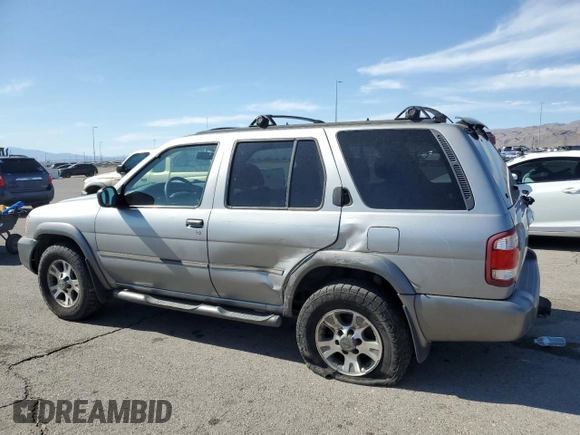 2001 Nissan Pathfinder SE с VIN JN8DR07Y71W520959, выставлен на аукционе Copart как лот 72599614 с пробегом 186 415 миль миль и Списание • Salvage title. История ставок и продаж доступна на DreamBid. Изображение 2.