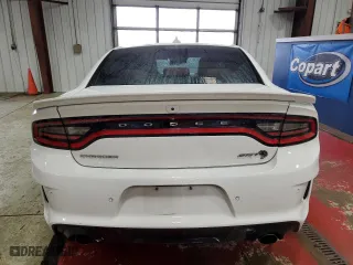 2021 Dodge Charger SRT Hellcat Redeye Widebody with VIN 2C3CDXL95MH658861, listed as a Copart auction lot 87414834 with 49,138 mi miles and Salvage Title. Bid and sale history available at carsss.com. Image 6.