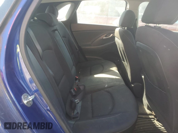 2019 Hyundai Elantra GT with VIN KMHH35LE4KU091554, listed as a Copart auction lot 72003734 with 174,624 mi miles and Salvage Title. Bid and sale history available at carsss.com. Image 10.