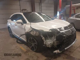 2017 Lexus RX with VIN 2T2BGMCA5HC012321, listed as a IAAI auction lot 41667079 with 92,698 mi miles. Bid and sale history available at carsss.com. Image 1.