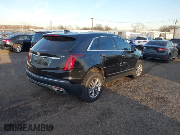 2020 Cadillac XT5 Premium Luxury AWD with VIN 1GYKNDRSXLZ209939, listed as a IAAI auction lot 41166099 with 41,682 mi miles. Bid and sale history available at carsss.com. Image 4.