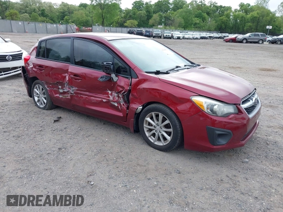 2013 Subaru Impreza Premium z VIN JF1GPAC62DH814194, wystawiony jako IAAI lot #42188473 z przebiegiem 175 830 mil mil oraz . Historia ofert i sprzedaży dostępna na DreamBid. Obrazek 1.