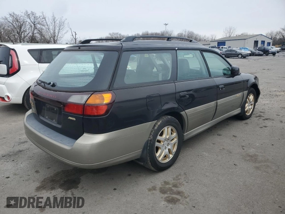 2003 Subaru Legacy Outback Limited with VIN 4S3BH686637611191, listed as a Copart auction lot 44586135 with Not provided miles and Clean title. Bid and sale history available at DreamBid. Image 3.