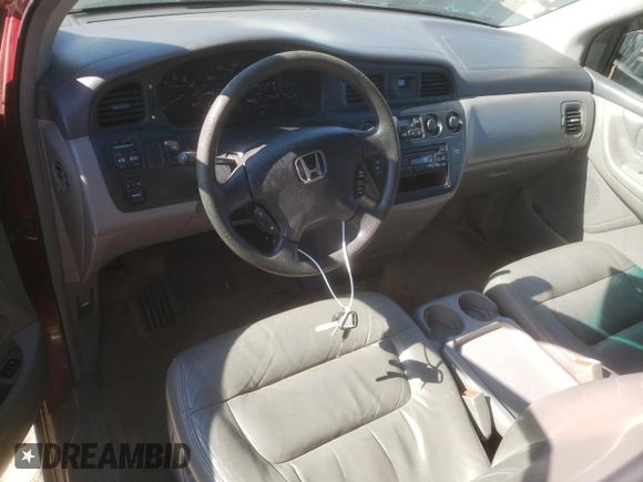 2003 Honda Odyssey EX-L with VIN 5FNRL189X3B006613, listed as a Copart auction lot 46427125 with 245,477 mi miles and Salvage Title. Bid and sale history available at DreamBid. Image 8.