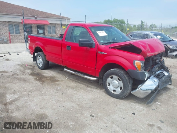 2009 Ford F-150 XL with VIN 1FTRF12WX9KB25425, listed as a IAAI auction lot 42597123 with 109,060 mi miles and . Bid and sale history available at DreamBid. Image 1.