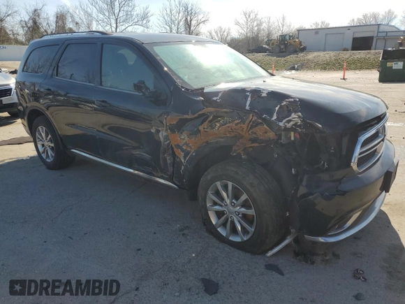 2018 Dodge Durango SXT with VIN 1C4RDJAGXJC176938, listed as a Copart auction lot 50998715 with 109,915 mi miles and Salvage Title. Bid and sale history available at DreamBid. Image 4.