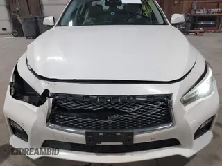 2015 Infiniti Q50 z VIN JN1BV7ARXFM409367, wystawiony jako IAAI lot #41912056 z przebiegiem 126 382 mil mil oraz . Historia ofert i sprzedaży dostępna na DreamBid. Obrazek 18.