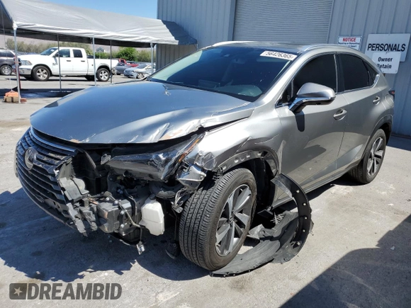 2020 Lexus NX 300h с VIN JTJGJRDZ8L5005895, выставлен на аукционе Copart как лот 56426365 с пробегом 42 523 миль миль и Списание • Salvage title. История ставок и продаж доступна на DreamBid. Изображение 1.