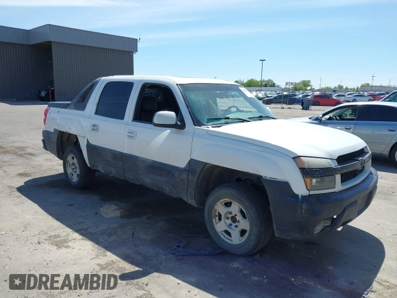 2003 Chevrolet Avalanche with VIN 3GNEK13T33G195370, listed as a IAAI auction lot 42073539 with Not Provided miles and . Bid and sale history available at DreamBid. Image 1.