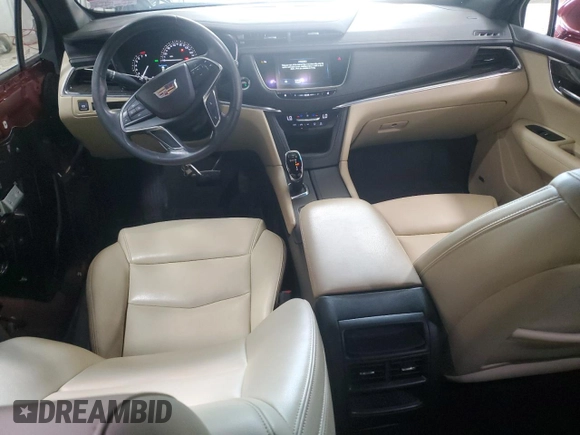 2017 Cadillac XT5 FWD with VIN 1GYKNARS6HZ193356, listed as a Copart auction lot 58356665 with 122,606 mi miles and Salvage title. Bid and sale history available at DreamBid. Image 8.