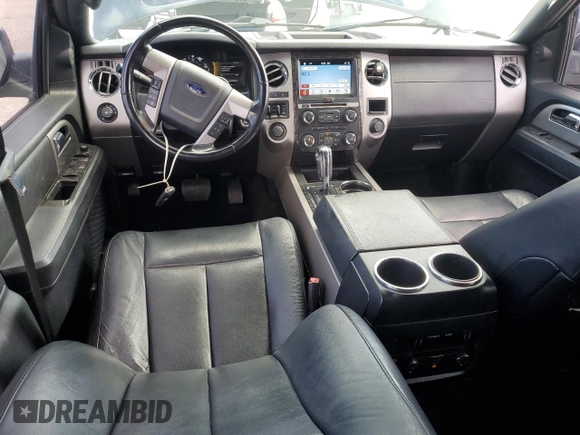 2017 Ford Expedition Max Limited with VIN 1FMJK2AT4HEA55161, listed as a Copart auction lot 62982615 with 153,249 mi miles and Salvage title. Bid and sale history available at DreamBid. Image 8.