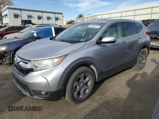 2019 Honda CR-V EX with VIN 7FARW2H55KE046580, listed as a Copart auction lot 48546415 with 53,147 mi miles and Salvage Title. Bid and sale history available at carsss.com. Image 1.