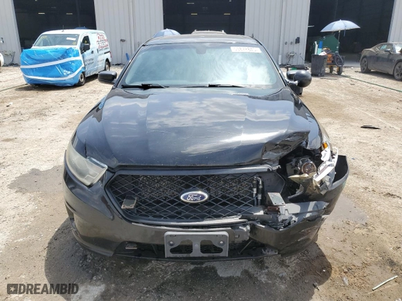 2014 Ford Sedan Police Interceptor with VIN 1FAHP2MT2EG161579, listed as a Copart auction lot 53878845 with 205,031 mi miles and Salvage Title. Bid and sale history available at carsss.com. Image 5.