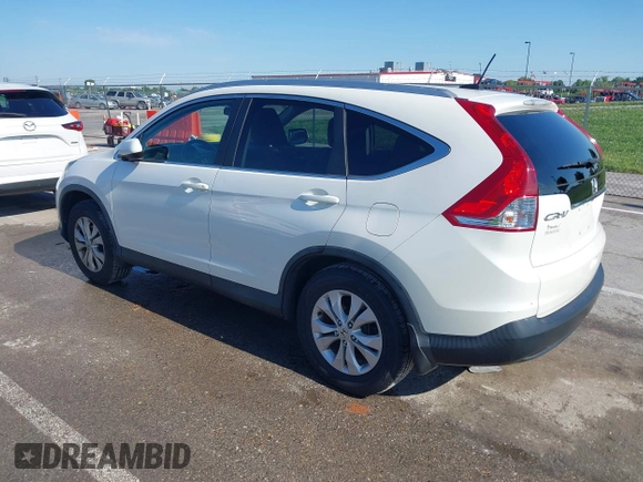 2013 Honda CR-V EX-L z VIN 5J6RM4H75DL039055, wystawiony jako IAAI lot #42368428 z przebiegiem 156 419 mil mil oraz . Historia ofert i sprzedaży dostępna na DreamBid. Obrazek 3.