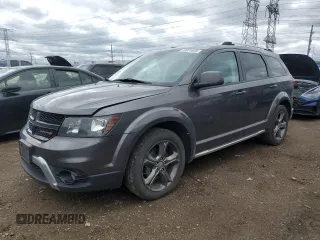 2015 Dodge Journey Crossroad with VIN 3C4PDCGG5FT511920, listed as a Copart auction lot 53875925 with 221,856 mi miles and Clean Title. Bid and sale history available at DreamBid. Image 1.