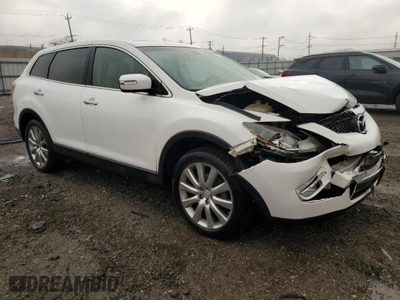 2009 Mazda CX-9 Grand Touring with VIN JM3TB38A590174074, listed as a Copart auction lot 49623355 with 123,531 mi miles and Salvage Title. Bid and sale history available at carsss.com. Image 4.