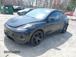 2022 Tesla Model Y Performance with VIN 7SAYGDEF7NF310113, listed as a IAAI auction lot 42038407 with 46,052 mi miles and . Bid and sale history available at DreamBid. Image 20.