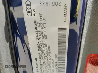2024 Audi A5 Sportback S line Prestige z VIN WAUEACF51RA122846, wystawiony jako Copart lot #50018975 z przebiegiem Nie podano mil oraz Szkoda całkowita • Salvage title. Historia ofert i sprzedaży dostępna na DreamBid. Obrazek 13.