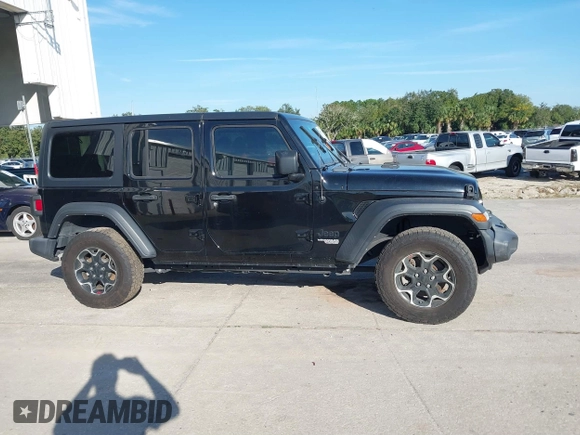 2021 Jeep Wrangler Unlimited Sport S с VIN 1C4HJXDN9MW770876, выставлен на аукционе IAAI как лот 40630311 с пробегом 62 235 миль миль и . История ставок и продаж доступна на DreamBid. Изображение 13.