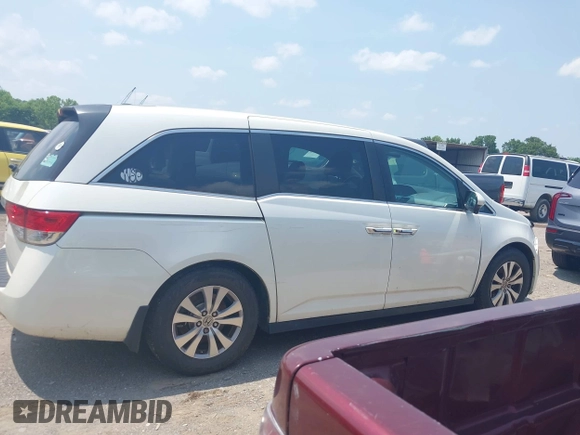 2014 Honda Odyssey EX-L z VIN 5FNRL5H66EB049572, wystawiony jako IAAI lot #42393201 z przebiegiem 145 793 mil mil oraz . Historia ofert i sprzedaży dostępna na DreamBid. Obrazek 13.