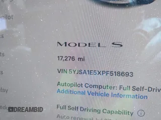 2023 Tesla Model S с VIN 5YJSA1E5XPF518693, выставлен на аукционе IAAI как лот 42768848 с пробегом 17 276 миль миль и . История ставок и продаж доступна на DreamBid. Изображение 7.