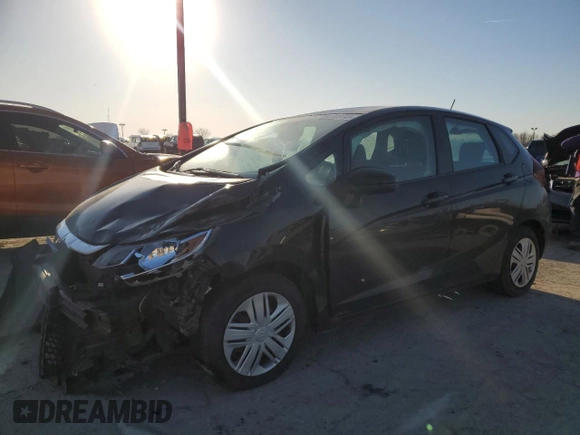 2019 Honda Fit LX with VIN 3HGGK5H47KM710799, listed as a Copart auction lot 48335745 with 0 mi miles and Salvage Title. Bid and sale history available at carsss.com. Image 1.
