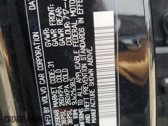 2018 Volvo XC90 Momentum z VIN YV4A22PK5J1209048, wystawiony jako Copart lot #52187925 z przebiegiem 90 909 mil mil oraz Szkody całkowita. Historia ofert i sprzedaży dostępna na DreamBid. Obrazek 12.