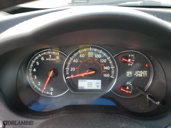 2014 Nissan Maxima 3.5 SV with VIN 1N4AA5AP9EC455984, listed as a Copart auction lot 43424865 with 124,520 mi miles and Salvage Title. Bid and sale history available at carsss.com. Image 9.